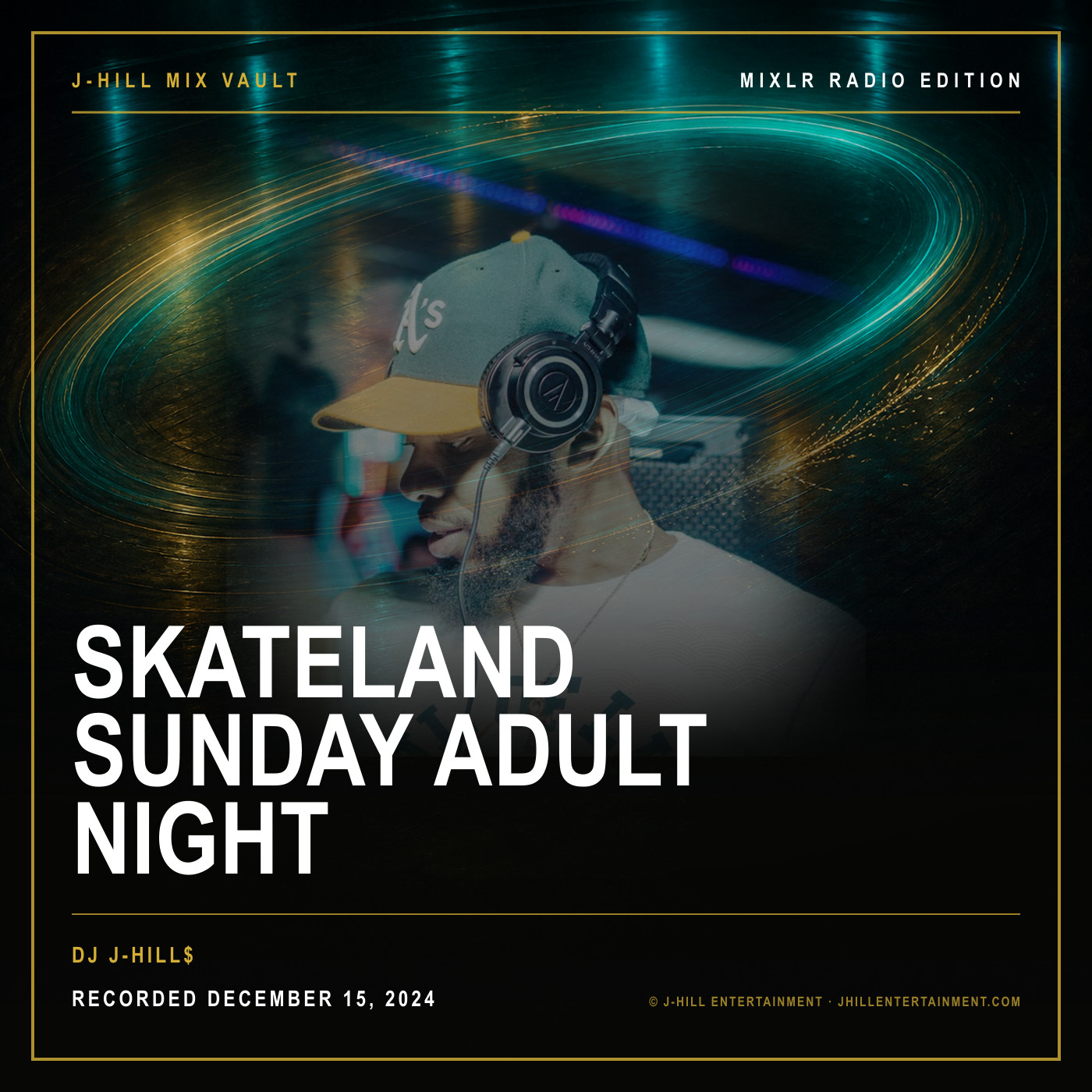 Cover artwork for Skateland Sunday Adult Night by DJ J-Hill$